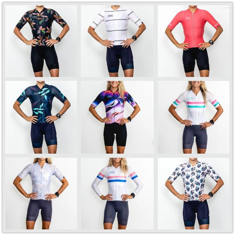 

Racing Sets Tres Pinas 2022 Women Cycling Summer Bike Ciclismo Maillot Suit Short Sleeve Top 9d Gel Bib Shorts Clothing Jersey Set, 18