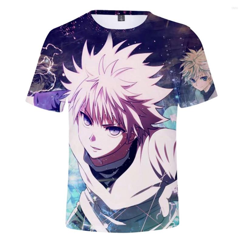 

Men's T Shirts Kpop Summer Anime Streetwear T-shirts Boy Girls Short Sleeve Children Cartoon Clothes Tops, Picture shown