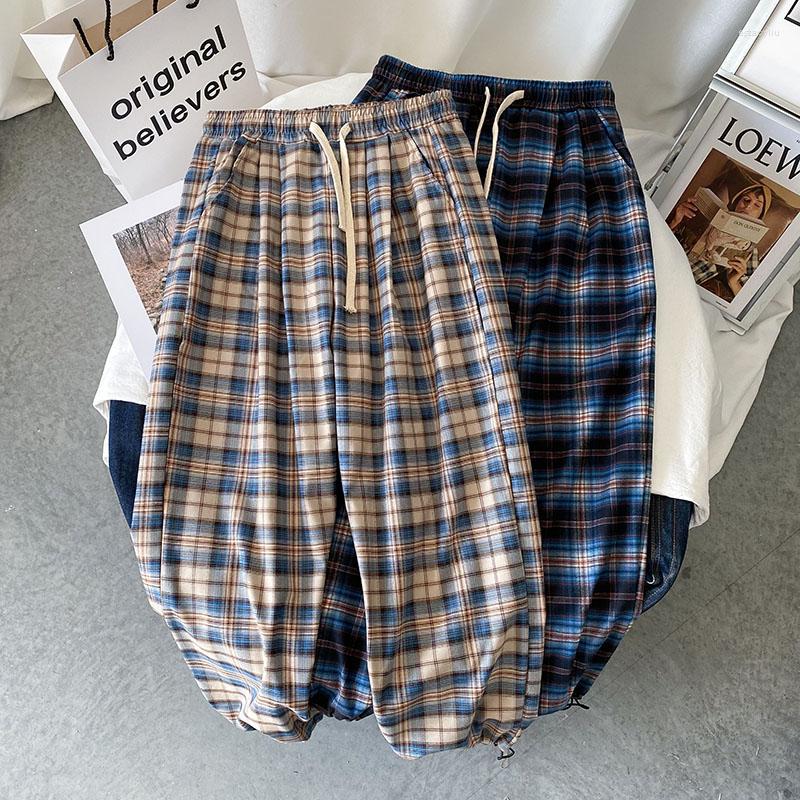 

Men's Pants Nepal Style Men Casual Harem Fashion Printed Lattice Retro