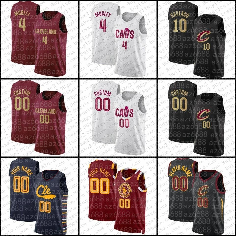 

basketball jersey Jersey Cleveland''Cavaliers''45 donovan mitchell 4 Evan Mobley 10 Darius Garland Custom Basketball Jerseys 31 Jarrett Alle