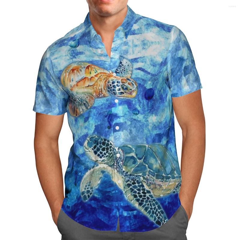 

Men's Casual Shirts Protect The Ocean 3D Printd Summer Breathable Beach Hawaiian Shirt Men's Short-Sleeved Streetwear Oversized Harajuku, Hawaiian shirt 07