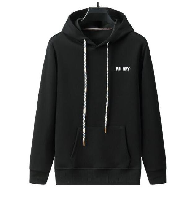 

2023 Men's hoodie black and white color luxury classic plaid brand various styles 100% cotton winter fashion sweater comfortable casual street hip hop plus s