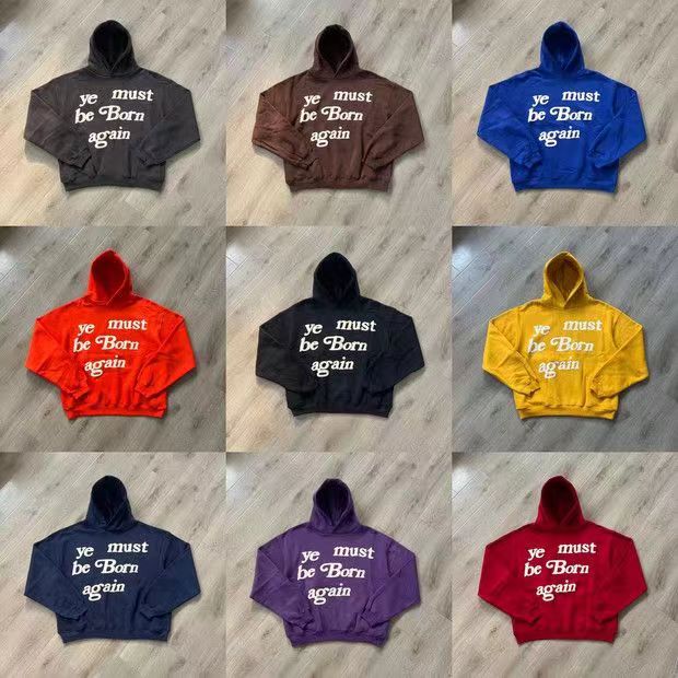 

Men's Women's Hoodies Sweaters Couple's Hoodeds Sweaters Street Printed Letters Pullover Jacket High terry cloth solid color sweater
