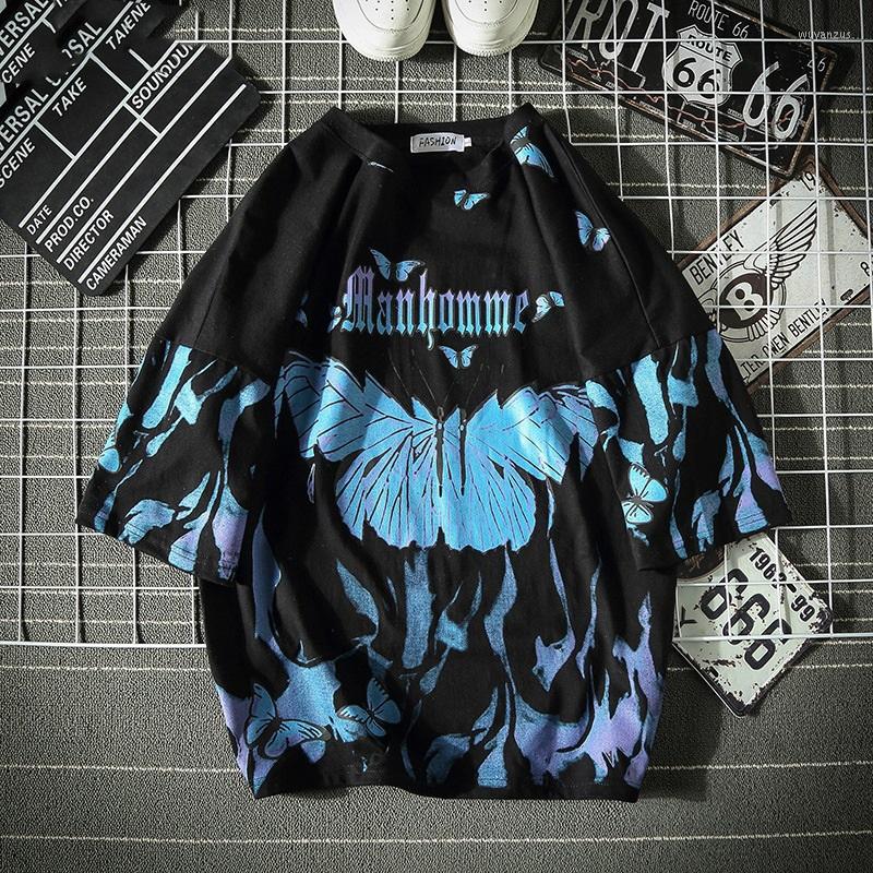 

Men's T Shirts Shirt Men 2022 Harajuku Hip Hop Short Sleeve Tees Casual Tops Streetwear Oversized Cotton Mens Clothes, At203 white