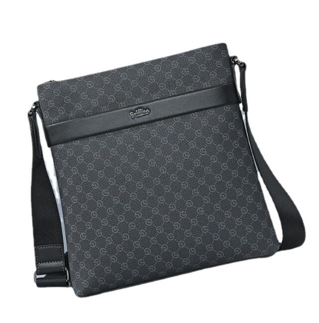 OUTDOOR Messenger Bag Mens Crossbody Bags Set Fashion PU Leather trio district voyager aerogram stumur studio Man Shoulder Clutch Purse