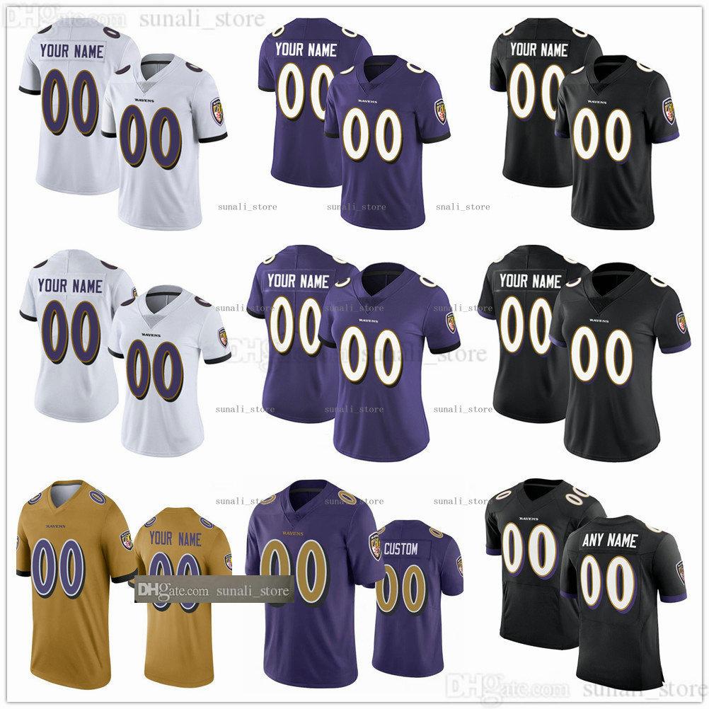 

College wear Stitched Football Jersey 8 Lamar Jackson 89 Mark Andrews 15 Marquise Brown 44 Marlon Humphrey 52 Ray Lewis 95 Derek Wolfe 9 Jus, Men yellow