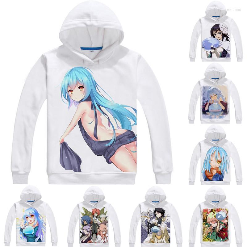

Men's Hoodies Coolprint Rimuru Tempest Mens Tensei Shitara Suraimu Datta Ken Men Sweatshirt Streetwear Anime Hoodie Print Long Hooded, Style 12