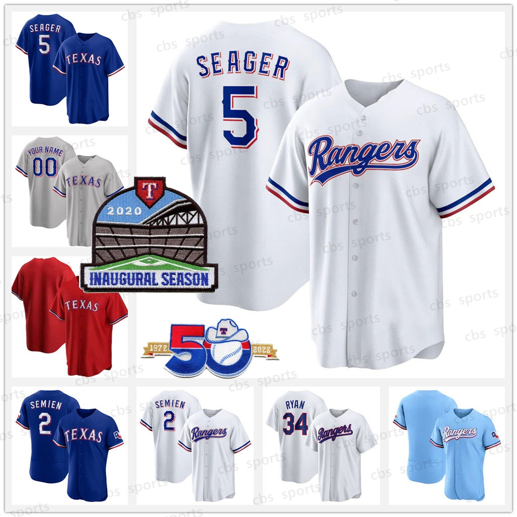 

5 Corey Seager Rangers Baseball Jerseys 2022 Custom Texas 53 Adolis Garcia Jersey 2 Marcus Semien 30 Nathaniel Lowe 9 Mark Mathias 34 Nolan, Select 16