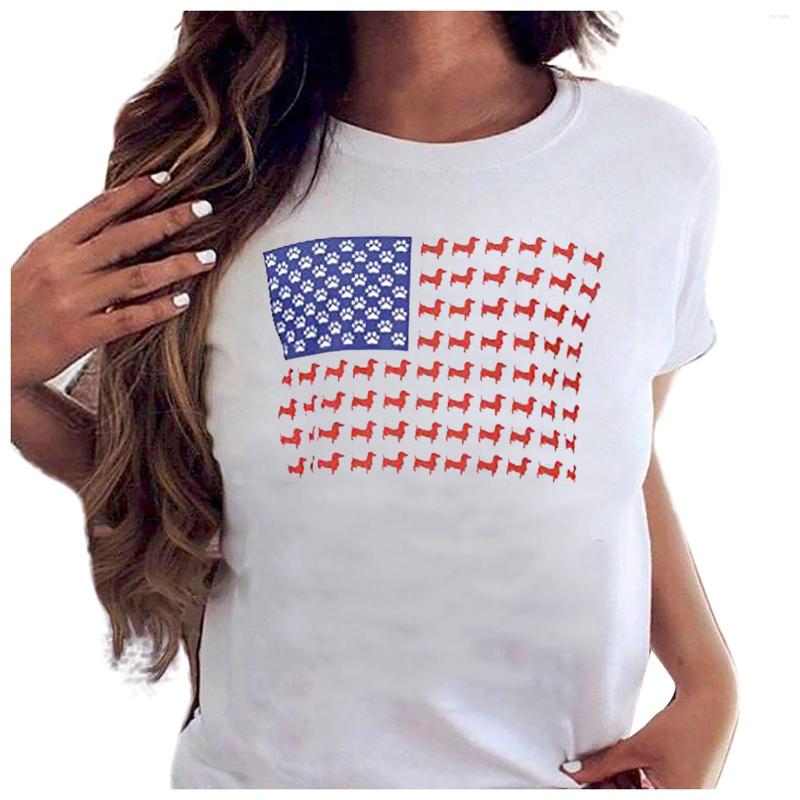 

Men' T Shirts Adult Independence Day BlouseBasicTop Blouse, White