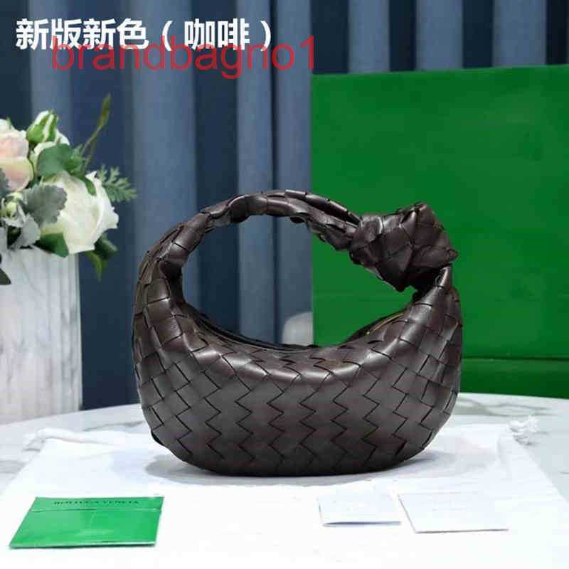 

Designer Handbags Bottegav Venetas Round 22 Bottom Jodie Handbag Woven Women's Original Napa Sheepsk Designers Bag Crossbody with the logo, New round bottom (pure white)