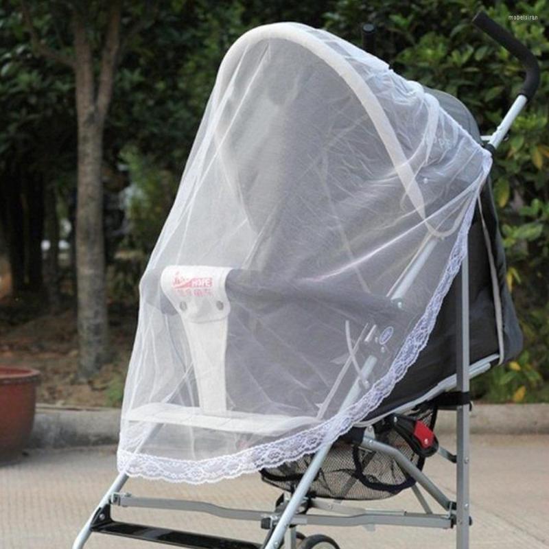 

Stroller Parts Summer Baby Mosquito Net Pushchair Insect Shield Safe Infant Protection Mesh Pram Accessories 150cm Cover Protector