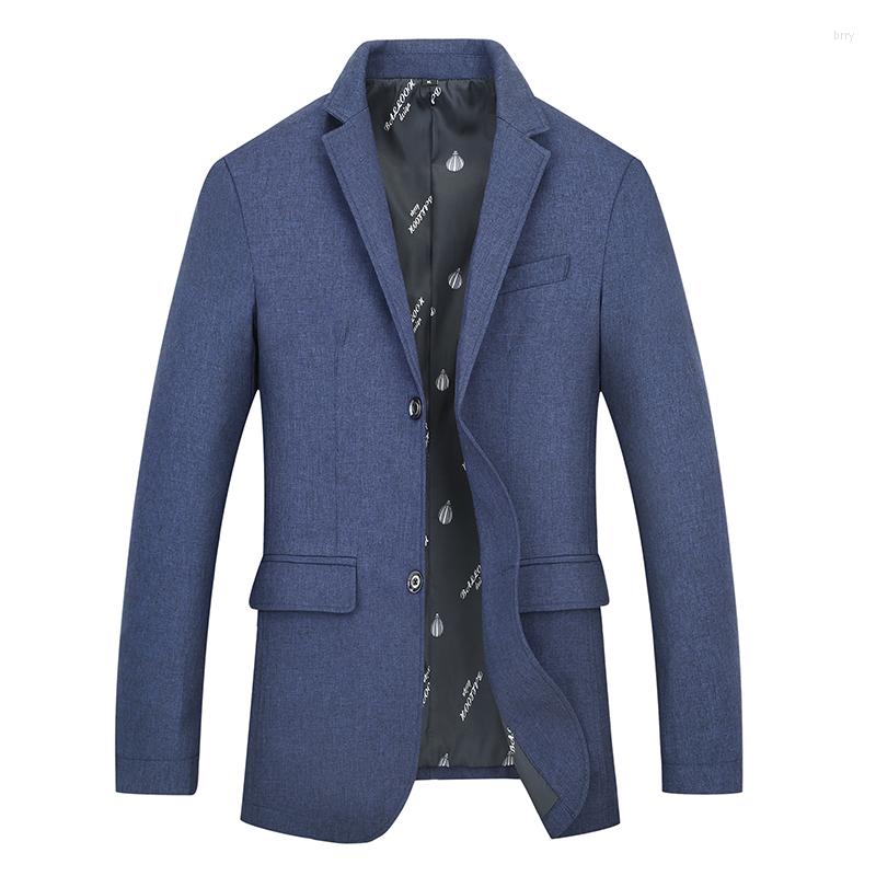 

Men's Suits 6XL Plus Size Mens Suit Jacket High Quality And Dress Fashion Slim Fit Wedding Jackets, Blue