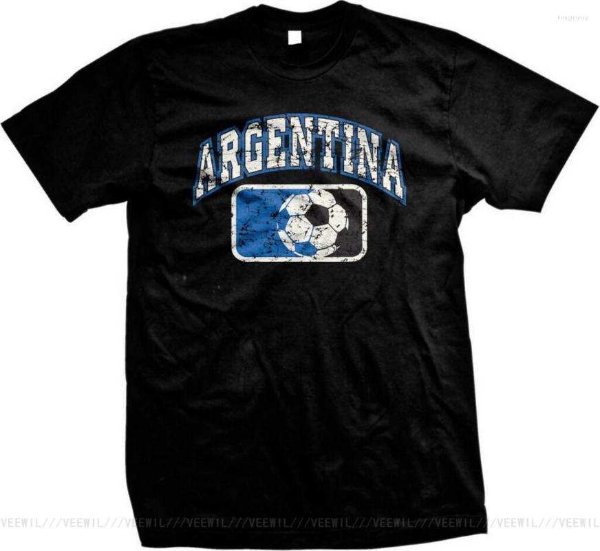 

Men' T Shirts Argentina Soccer Ball National Country Pride Futbol Distressed Tops Tee Shirt Summer Plus Size T-Shirt, Women pink