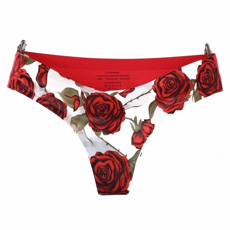 

women's Panties Est Women G String Sexy Underwear Lace Briefs Transparent Super Thin Hollow Thongs Plus Siz Exotic ApparelWomen's N6fR#, White flower