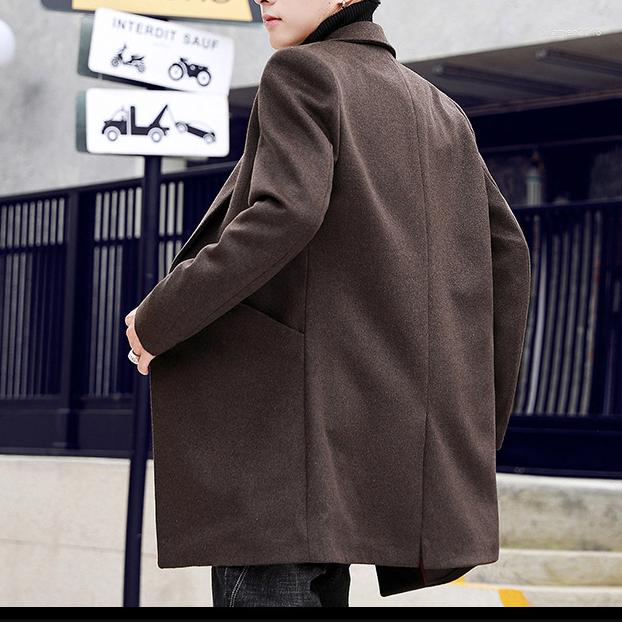 

Men's Suits Brown Tweed Men Blazer Autumn/Winter Male Coat Formal Men's Business Work Wear Jacket Casual Sim Fit Grey Blazers For 2022, Auburn