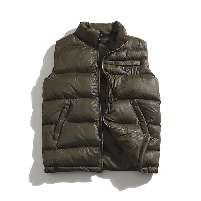 

2022 New Mens freestyle real feather down Winter Fashion vest body warmer Advanced Waterproof Fabric men women vests jacket #08