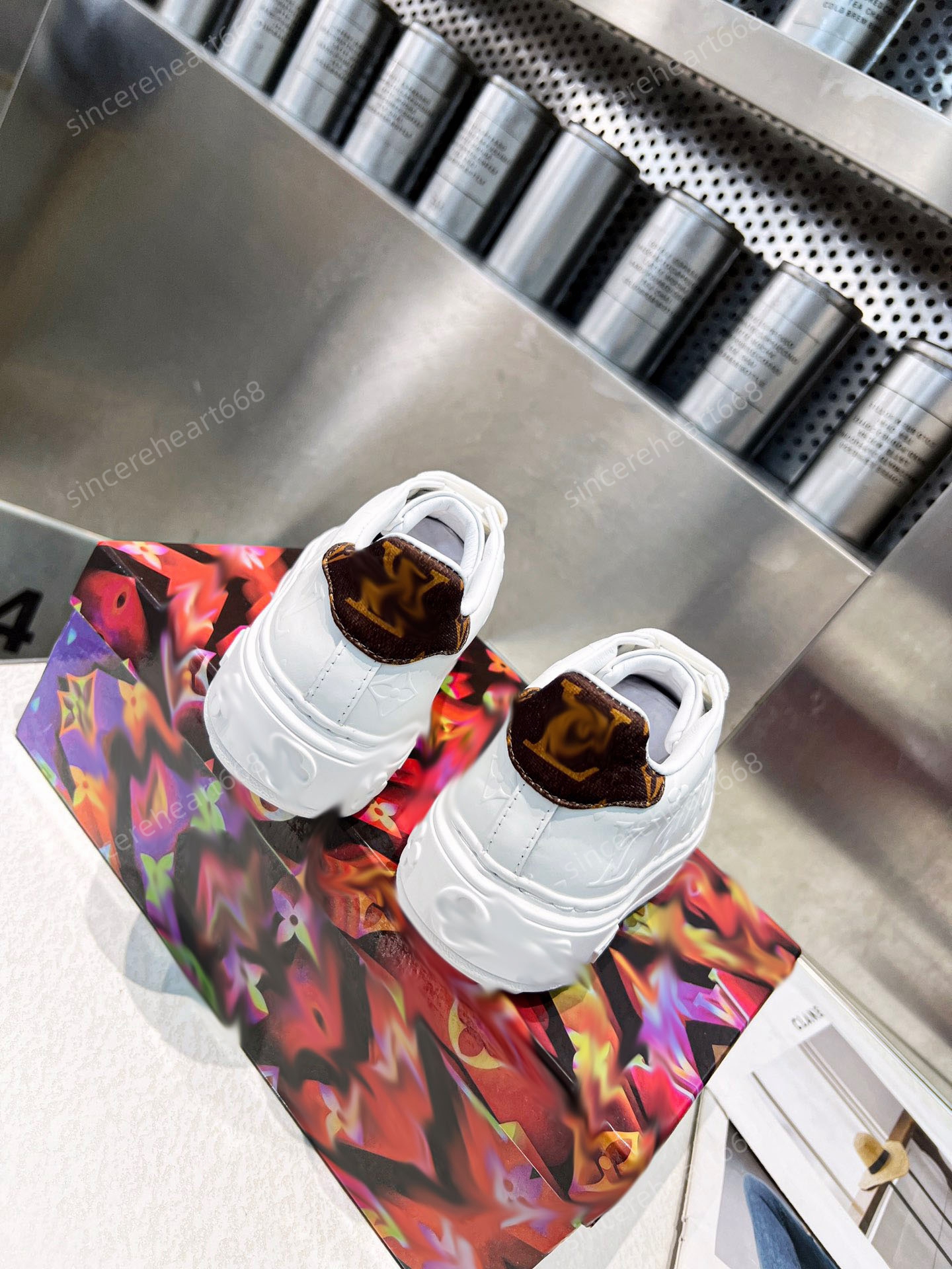 

White Breathable Shoes Top Luxury Design Mens Spring 2022 New Womens Casual, This option does not ship