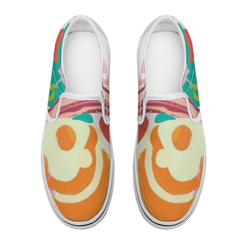 

Men Custom Designer Shoes Canvas Sneakers Painted Shoe White Women Fashion Trainers-Customized Pictures are Available