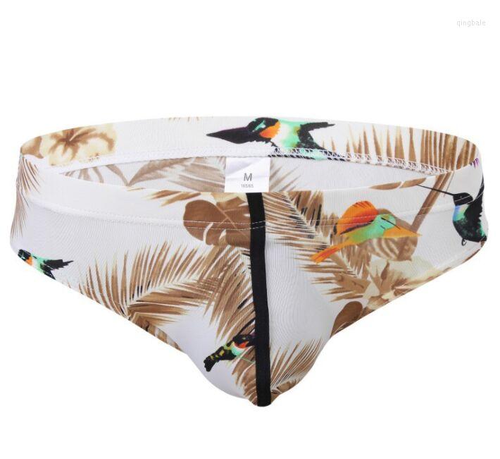 

Underpants Quality Men's Underwear Male Fashion Leopard &personality Geometry Active Printing Briefs Men Seamless U Convex, Same as photo