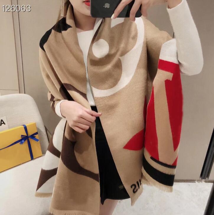 

2022 hot winter cashmere scarf high end soft thick fashion women SHAWL 180X70cm