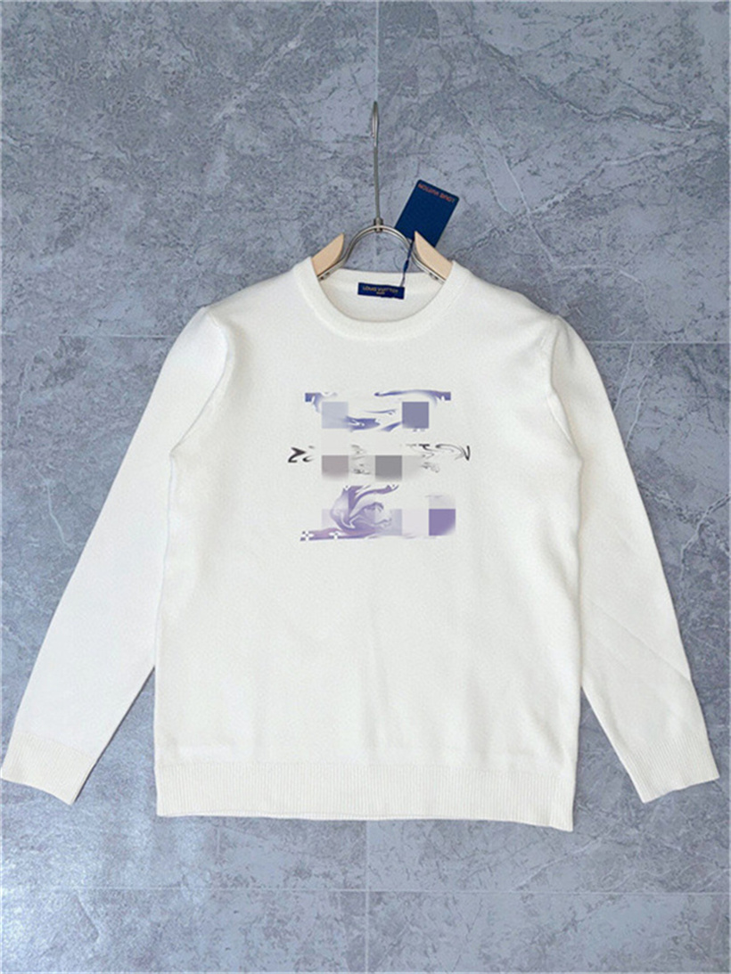 

22ss Designer sweater H embroidery hoodie men wool sweaters casual sweatshirt pullover jacket 011