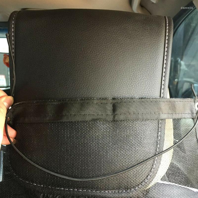 

Car Organizer Van Seat Protection Net 115 62cm 1pc Black Front Guard Barrier Mesh