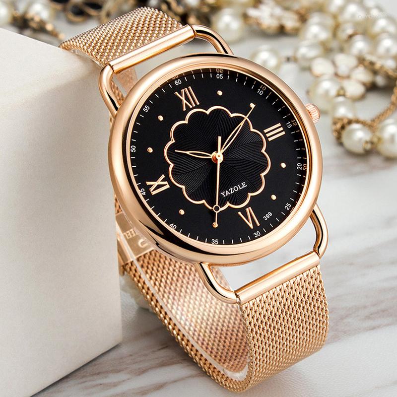 

Wristwatches Fashion Watches For Women Women's Leather Strap Watch, White