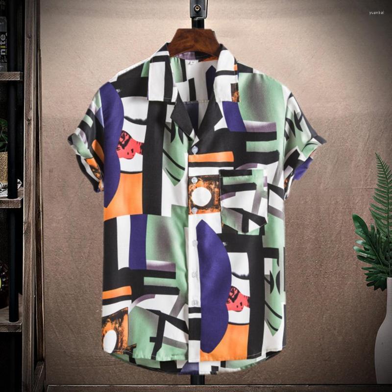 

Men's Casual Shirts Stylish Beach Shirt Breathable Comfortable Colorfast Colorful Summer Men