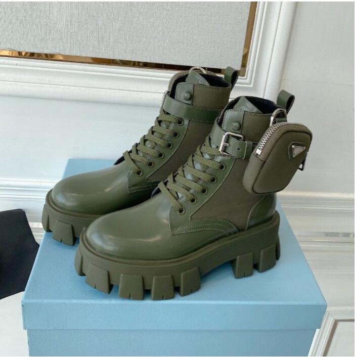 

2022 Top P cow leather same leather Martin boots women's winter Plush British style medium tube thick bottom Chelsea short boots women