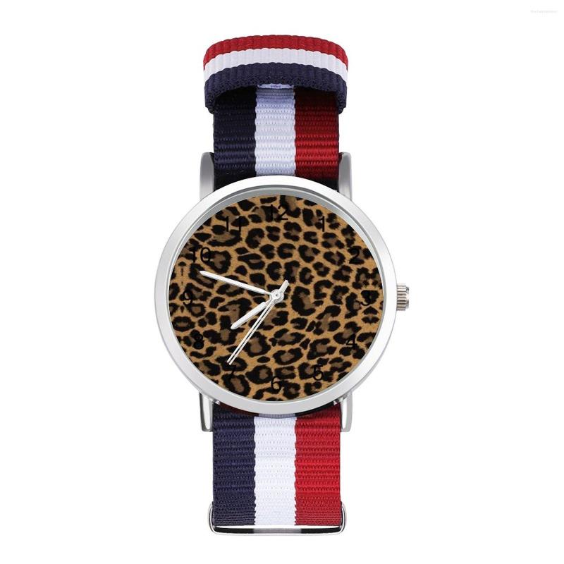 

Wristwatches Wild Leopard Skin Pattern Quartz Watch Animal Sports Design Wrist Ladies Stylish Upwrist Wristwatch, Style