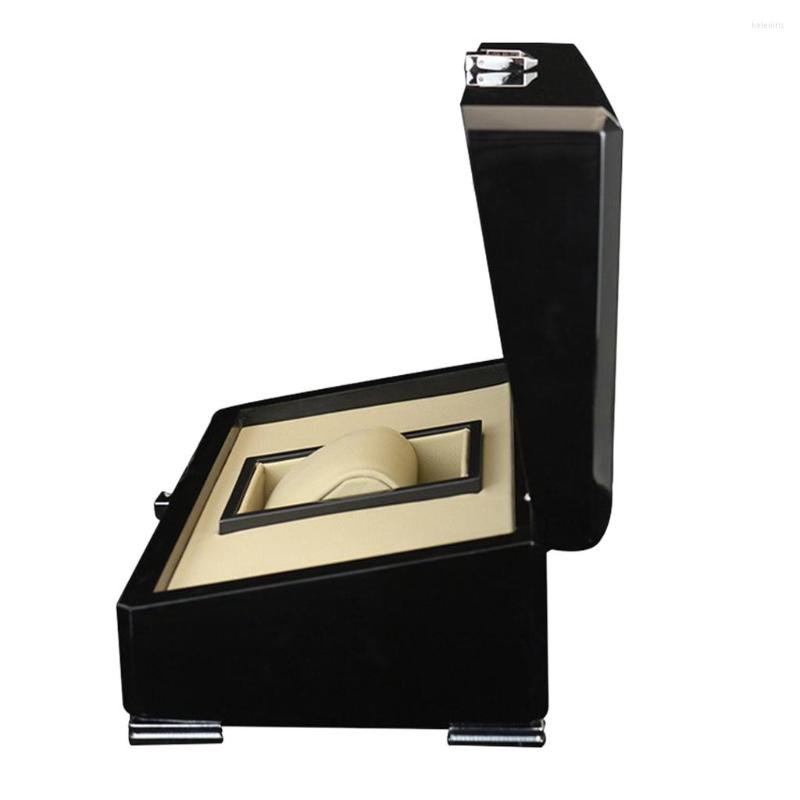 

Watch Boxes Unisex Travel Box Protective Safety Jewelry Case Storage Black