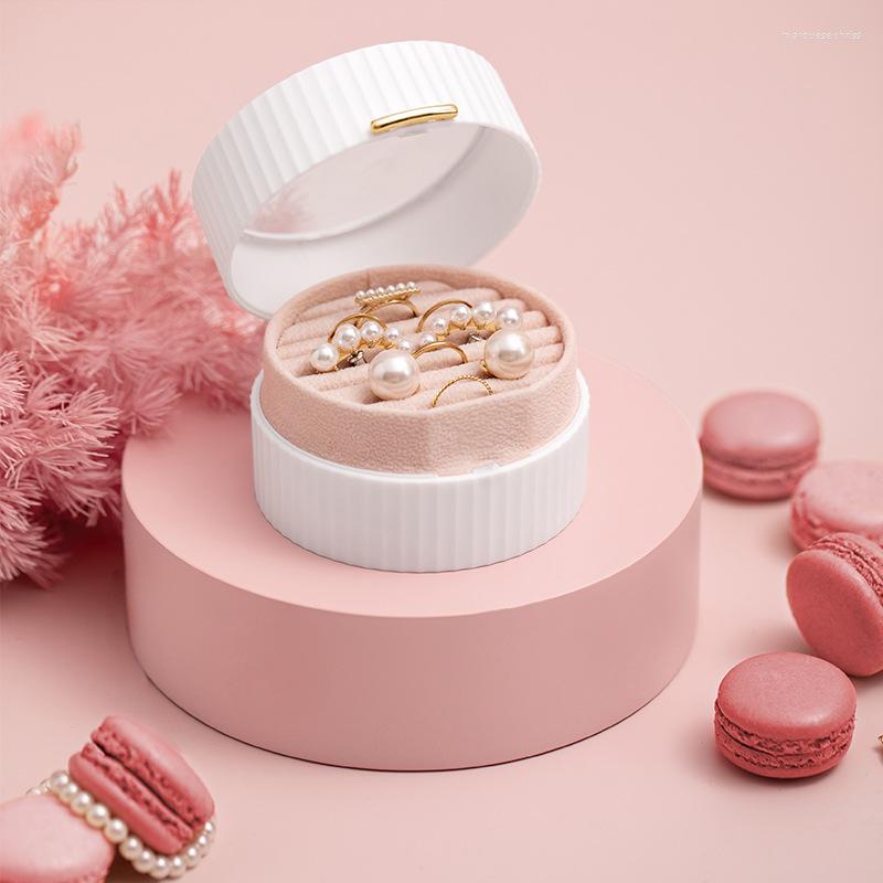 

Jewelry Pouches Self-designed Portable Earring Storage Box Bracelet Necklace Ring