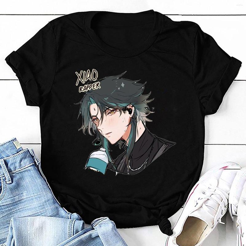 

Men's T Shirts Anime Genshin Impact Casual TShirt Men Black Short Sleeve Manga Print Unisex T-shirt Tees Punk Clothes Hip Hop, Beige