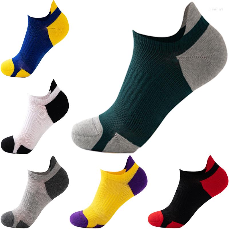 

Sports Socks Tian Yi Jian Spring Summer Outdoor Fitness Sock Men Short Cotton Running Sweat-Absorbent Breathable Boat