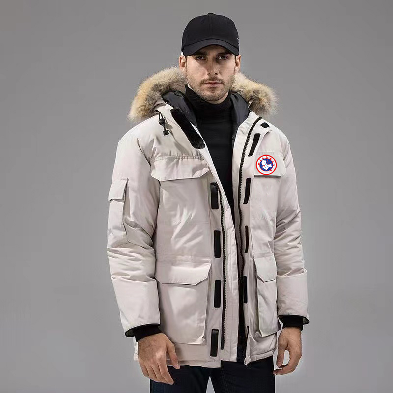 

Parkas Coats Down men Jackets Homme Winter Jassen Puffer Big Fur Hoody Fourrure Outerwear Manteau Hiver jacket