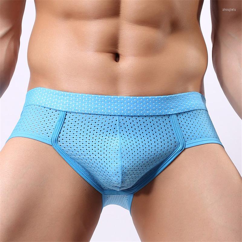 

Underpants Man Sexy Breathable Nylon Mesh Briefs Mens Calzoncillos Slip Homme Shorts Panties Brief Panty Fashion Underwear Brand, Black