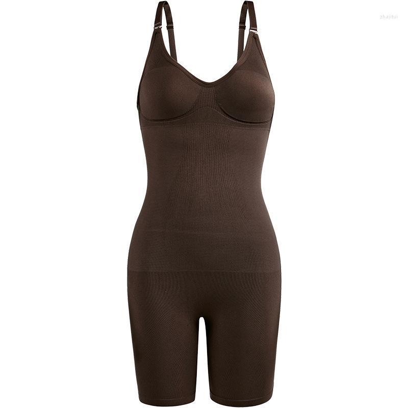 

Women' Shapers Women' Women Full Body Shaper Bodysuit Shapewear Fajas Colombian Waist Corset Slimming BuLifter Push Up Thigh Slimmer, Beige