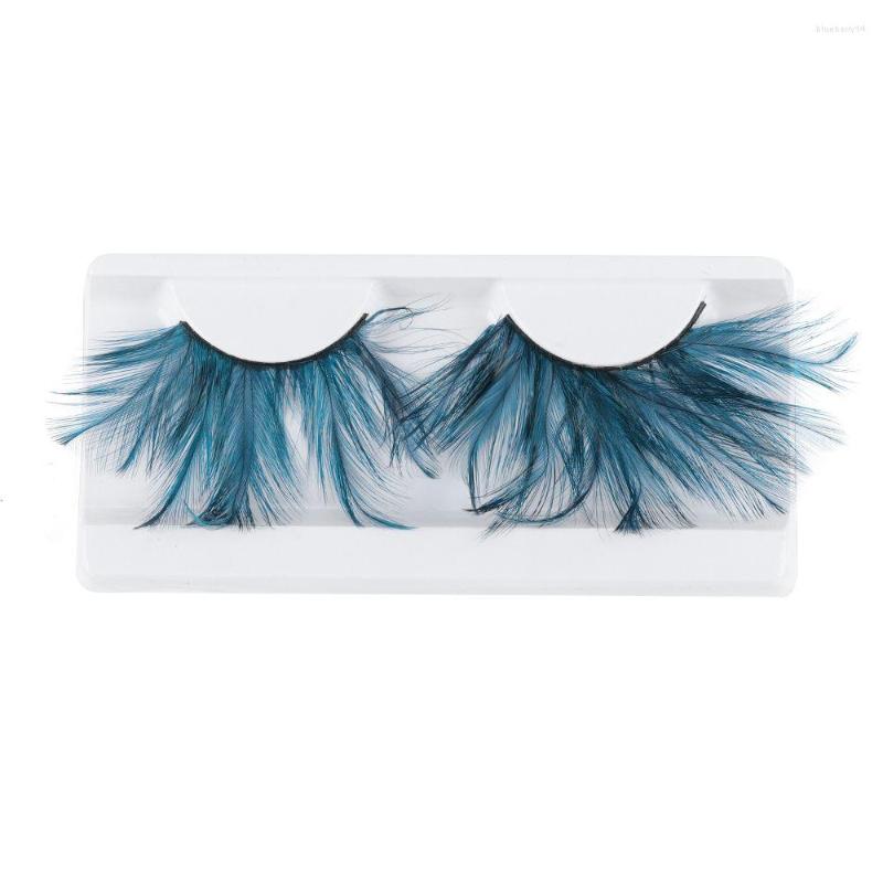 

False Eyelashes Eye Makeup Tools Stage Use Beauty Exaggeration 3D Thick Winged Extension Feather