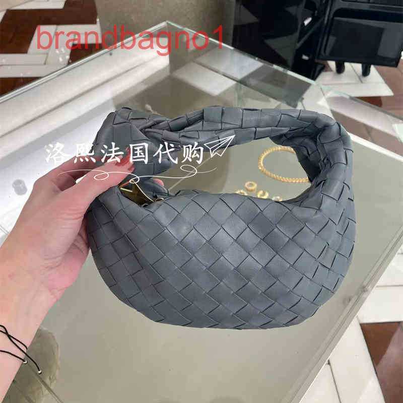 

Designer Handbags Bottegav Venetas Baodiejia's Jodie Woven Hand-held Dumpling Knotted Armpit Women's Designers Bag Crossbody with the logo, Creamy-white