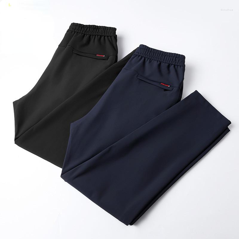 

Men's Pants Arrival Super Large Men's Business Casual Elastic Autumn And Winter Plus Size  2XL 3XL 4XL 5XL 6XL 7XL 8XL, Blue