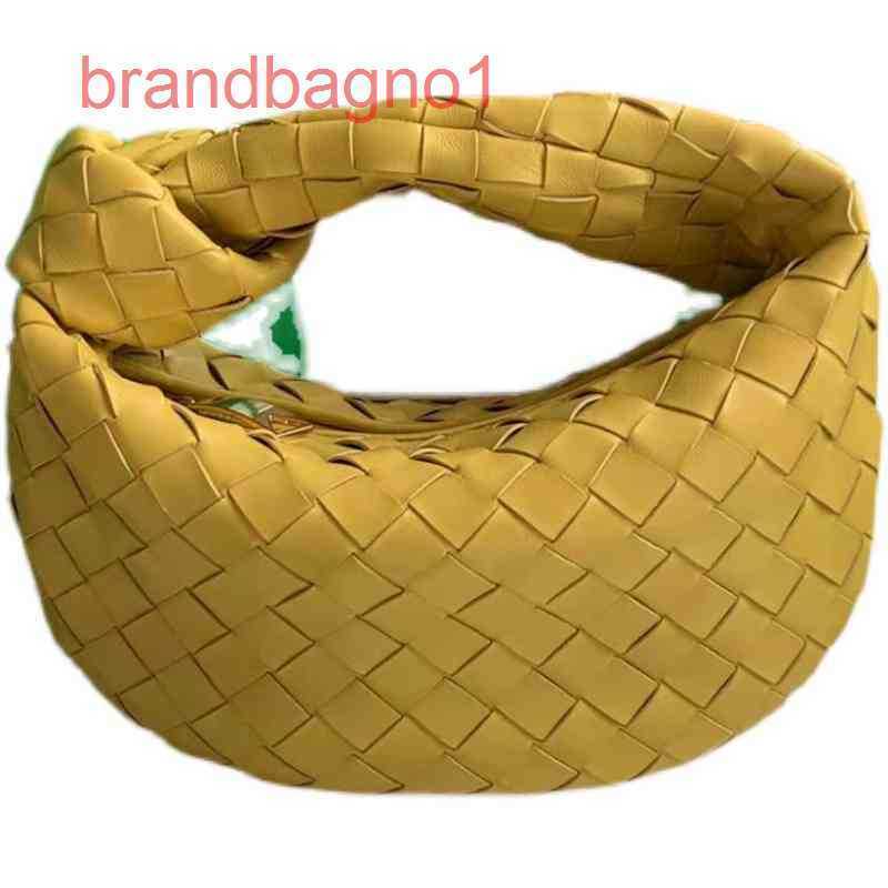 

Designer Handbags Bottegav Venetas Imported Woven Sheepskin Jodie Dumpling Bag Ms Women's Knotted Ar Designers Bag Crossbody with the logo, Second generation grass green