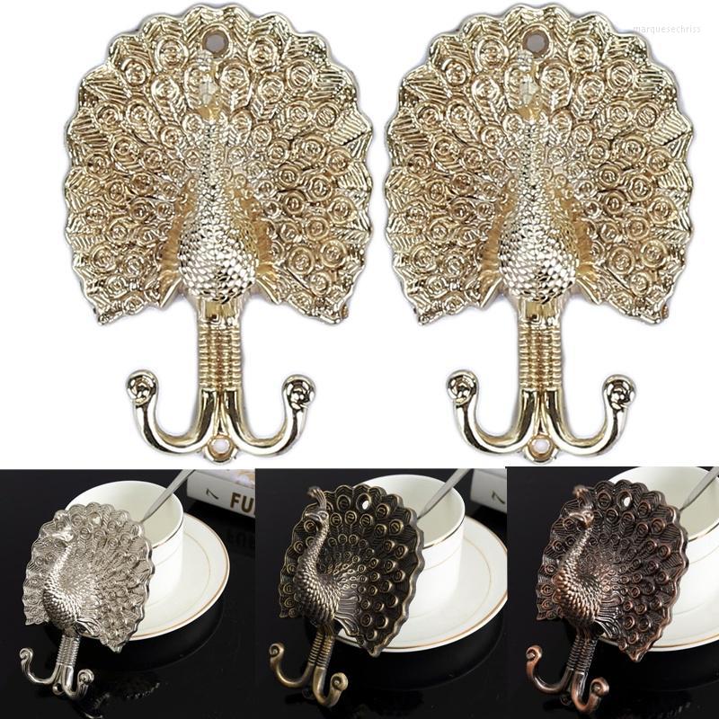 

Jewelry Pouches Home Accessories Classical Curtain Hooks Peacock Wall