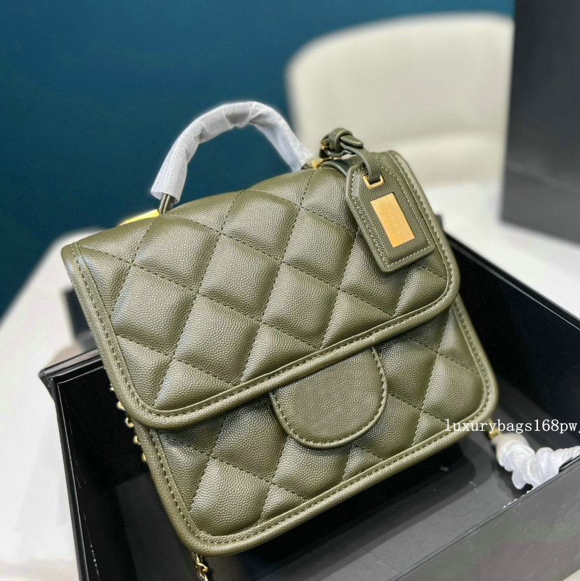 

Fashion Handbags Shoulder Luxurys Designer Bags metal chain gold silver women Handbag Genuine Leather bag Flip cover diagonal Messenger Crossbody Handbag, Box single shot can not be sent