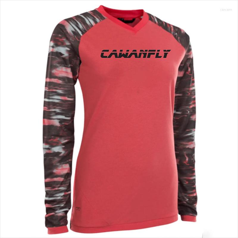 

Racing Jackets Women's Downhill Cycling Jersey MTB Bike Shirt Off-Road DH Motorcycle Sportswear Mountain