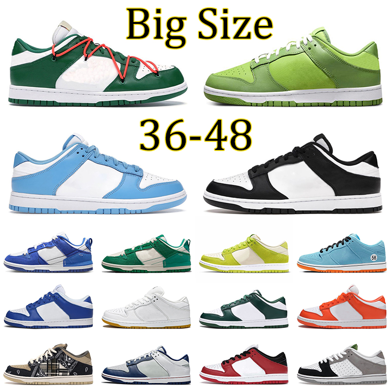 

Big Size US 14 Dunks Lows Running Shoes Disrupt 2 Chunky Chlorophyll Paisley Offs White SB Dunkes Easter Men Women Trainers Team Red Syracuse Chicago Sneakers Sports, 36-48 (38)