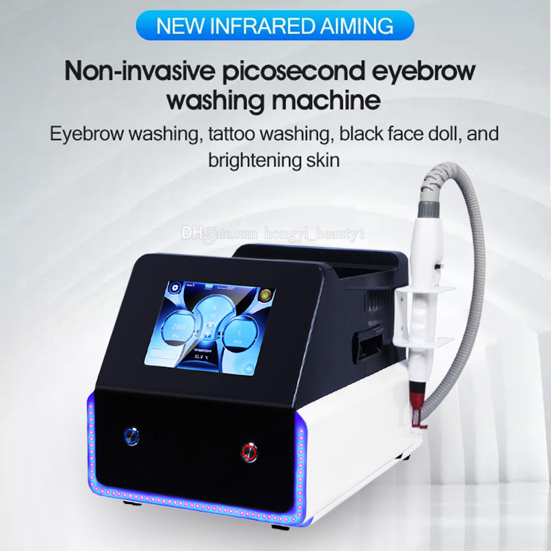 

Picosecond Laser Tattoo Removal Machine 755 Pico Nd Yag Laser Blackhead Remove Lighten Spots Facial Care Whitening