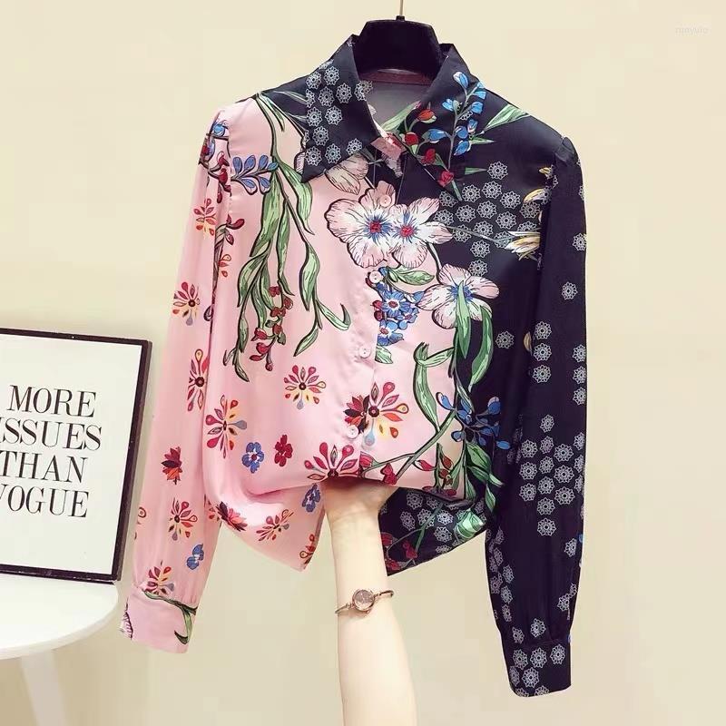 

Women' Blouses Fashion Shirt Women Autumn 2022 Design Niche Temperament Long Sleeve Top, Mixed