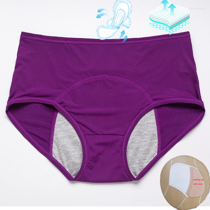 

Women's Shorts High Quality Menstrual Briefs Plus Size Leak-proof Elastic Mid-waist Sexy Physiological Wholesale Availble, Sjz