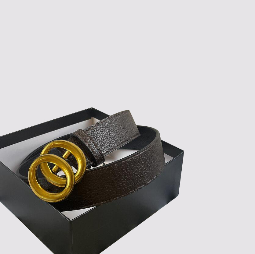 

Fashion buckle genuine leather belt Width 3.8cm 12 Styles Highly Quality with Box designer men women mens belts size 100-140CM AAA