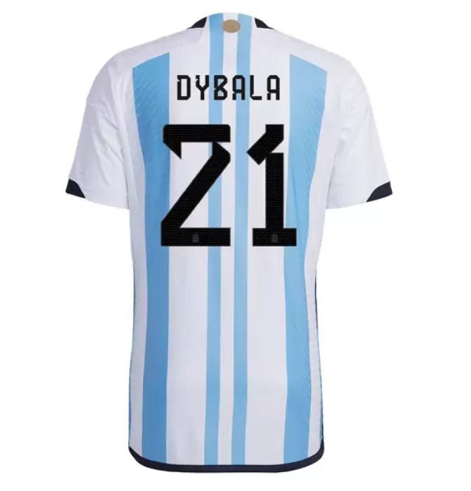 

2023 soccer Jerseys jersey Fans Player Version 22 23 J. ALVAREZ DI MARIA DYBALA LO CELSO MARADONA DE PAUL football shirt, Home+kids